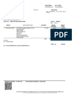 Factura Nro.1109