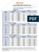 Grille de Prix Elec - Juillet - 2022