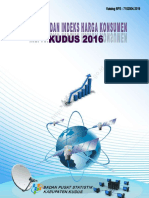 Inflasi Dan Indeks Harga Konsumen Kudus 2016