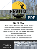 BRALUX Transformadores - Apresentação Da Empresa