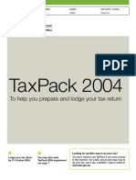 Taxpack 2004: To Help You Prepare and Lodge Your Tax Return
