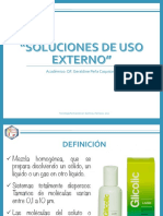 10 - Formas Farmacéuticas de Uso Externo