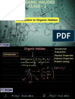 Introduction to Organic Halides