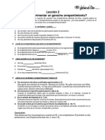 Lección 02 Cómo Se Experimenta El Genuino Arrepentimiento (Alumno)