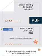 Plan Nacional de Bienestar Al Aprendiz 2022