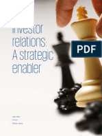 Investor Relations: A Strategic Enabler: April 2019