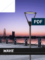 Luminaria LED exterior resistente Wave