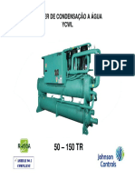 Chiller de Condensação A Água Ycwl TR