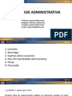 Improbidade: conceito, sujeitos e penalidades