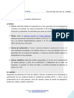 Unidad II - Clasificación de Contaminantes Químicos