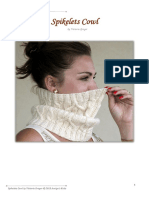 Spikelets Cowl: by Victoria Groger