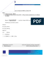 Calculos para Dosificar en PPM y Porcentaje