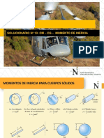 F1 - S13 - Solucionario - Momento de Inercia - CM - CG