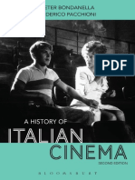 Bondanella - Peter - Pacchioni - Federico A History of Italian Cinema Bloomsbury Publishing - 2017