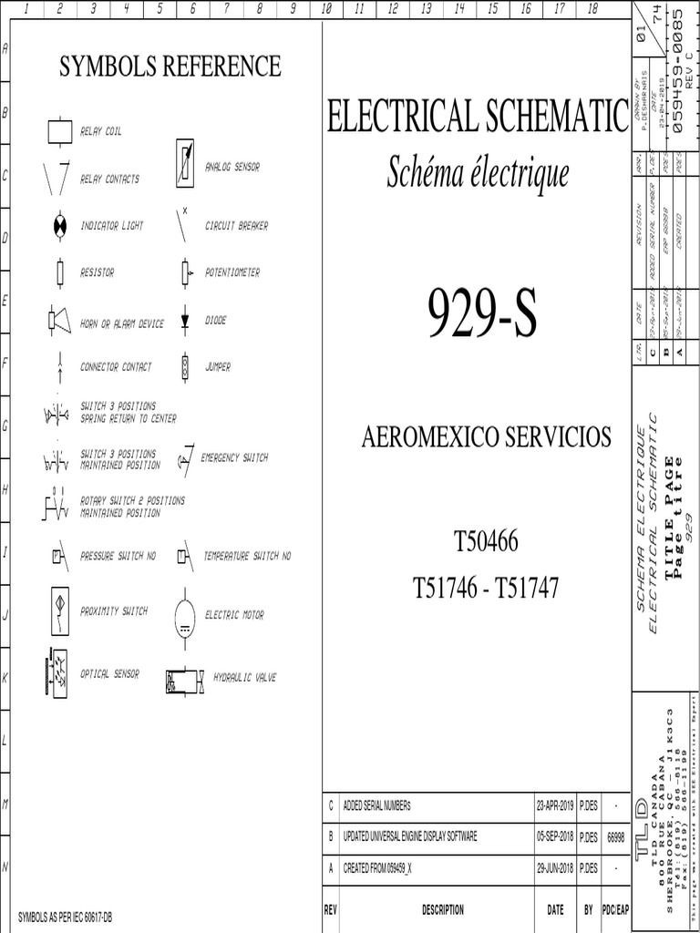 Electrical Schematic Overview | PDF | Switch | Relay
