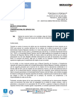 Solicitud revisión resultados VRM concurso méritos Migración Colombia