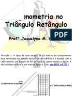 Aula - Trigonometria No Triângulo Retântulo e Relações Métricas