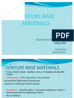 Denture Base Materials