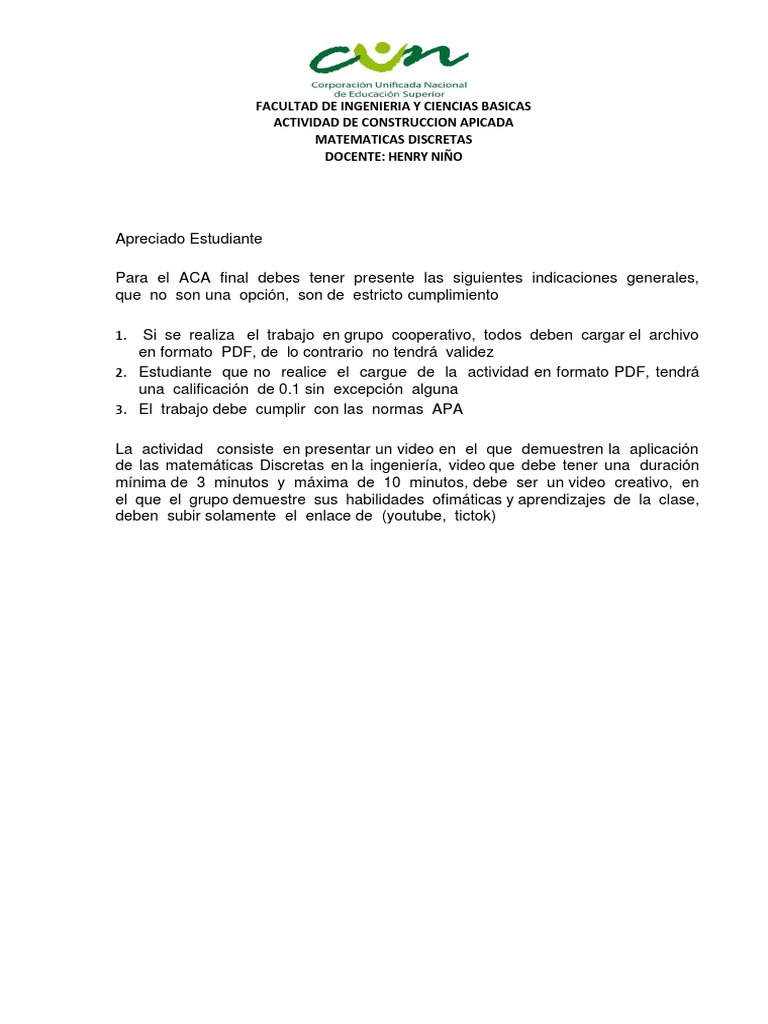 Aca 3 | PDF