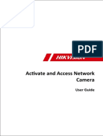 Activate and Access Network Camera: User Guide