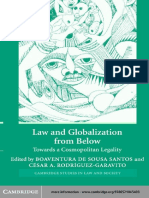 (Cambridge Studies in Law and Society) Boaventura de Sousa Santos, César A. Rodríguez-Garavito - Law and Globalization From Below-Cambridge University Press (2005)