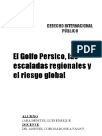 MONOGRAFÍA Derecho Internacional Público - Golfo Persico - Encalada ....