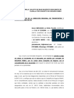 SOLICITO SE DEJE SIN EFECTO DESCUENTO DE PLANILLA POR CONCEPTO DE SEGUROS RIMAC 