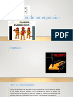 Plan de Emergencias Capacitacion