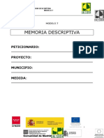 MODELO 7 Memoria Del Proyecto COLOR PDF