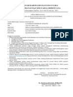 Surat Pernyataan Pemanfaatan Dana Dak NF 2020