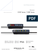 D1RF Series / V2RF Series: Fiber-Sensors