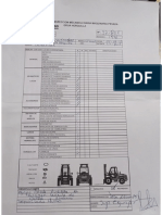 CHECK LIST GRUA HORQUILLA