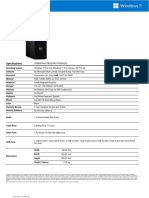 Optiplex SFF 3090: Specifications