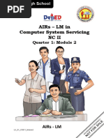 Airs - LM in Computer System Servicing NC Ii: Quarter 1: Module 2