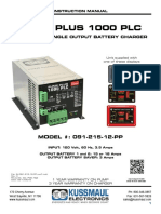Pump Plus 1000 PLC: Automatic Single Output Battery Charger
