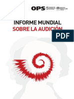 Informe Mundial: Sobre La Audición