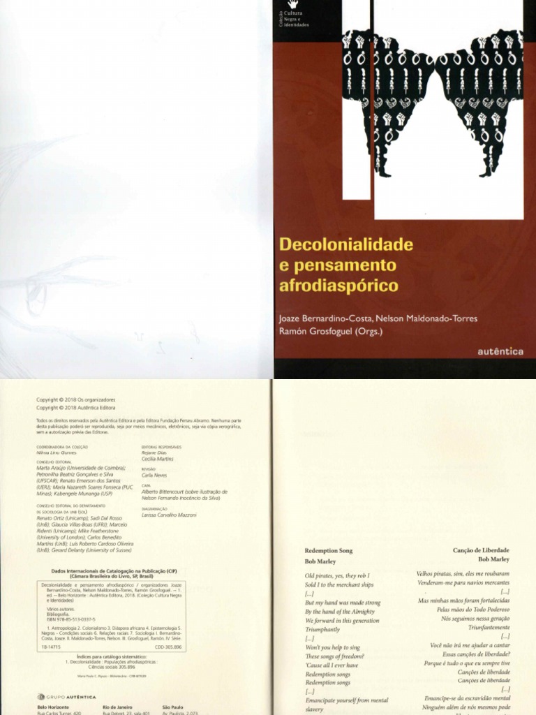 Decolonialidade e Pensamento Afrodiaspórico Introd e Nilma Lino GOMES