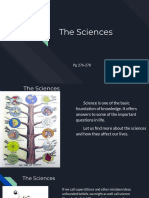 The Sciences