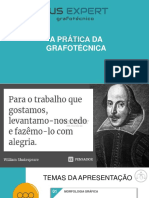 Aula prática de grafotécnica