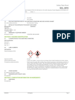 SKL WP2 Liquid Safety Data Sheet