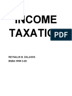 INCOME TAXATION - Finals