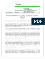 Ensayo de Equilibrio en El Ecuador - Daniel Tovar - Quinto B