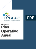 Plan Operativo Anual TINA 2022