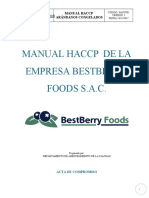 Haccp Arandanos