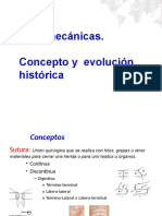Sutura Mecánica. Conceptos y Evolución Histórica