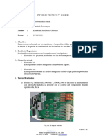 Informe de Mantenimiento Octubre 2020