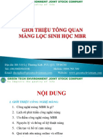 1. Giới Thiệu Công Nghệ Màng MBR