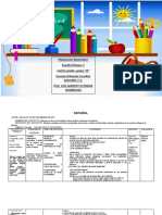 Plan de Trabajo Noviembre 4° B