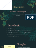 Botanica e Fitoterapia - Citocininas