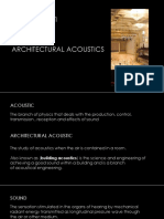 Module 2.3.1 Architectural Acoustics